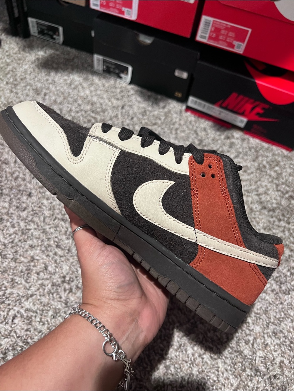 Nike Dunk Low “Red Panda” M 7.5/W 9